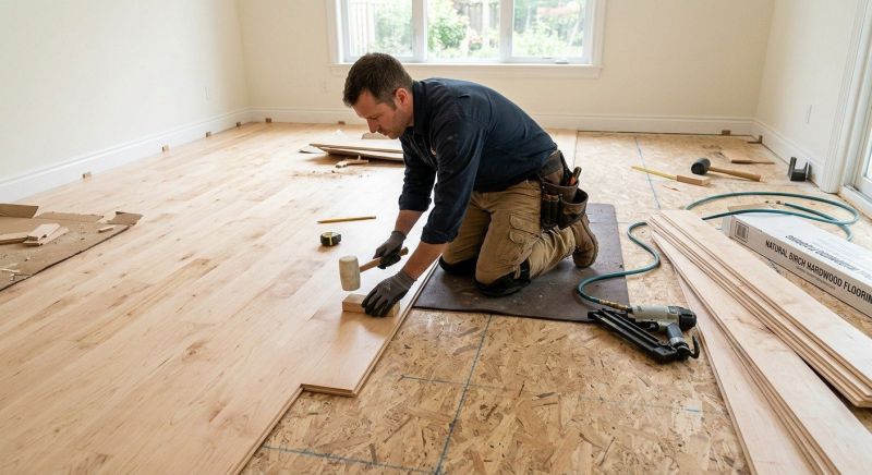 Birch Floor Installation in Colorado Springs, CO