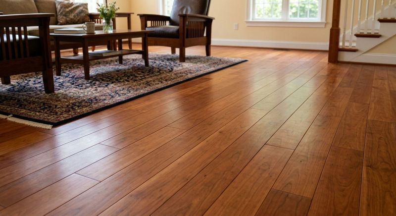 Cherry Floor Installation in Palmer Lake, CO