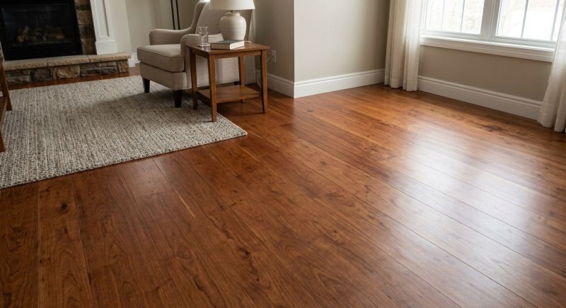 Cherry Floor Installation in Woodland Park, CO