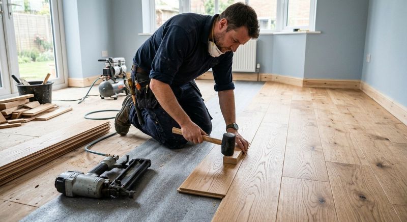 Hardwood Floor Installation in Monument, CO