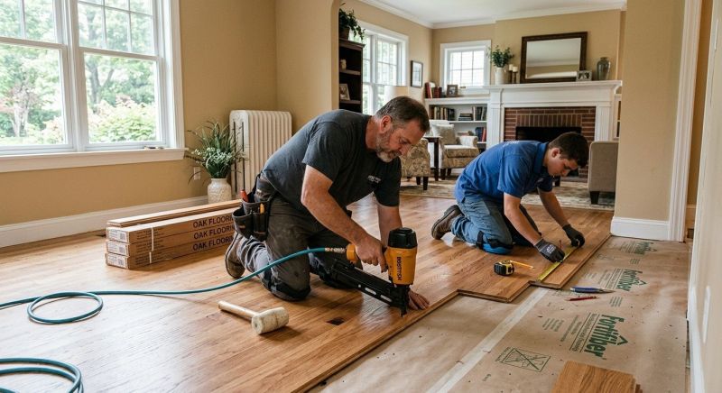Hardwood Floor Installation in Peyton, CO