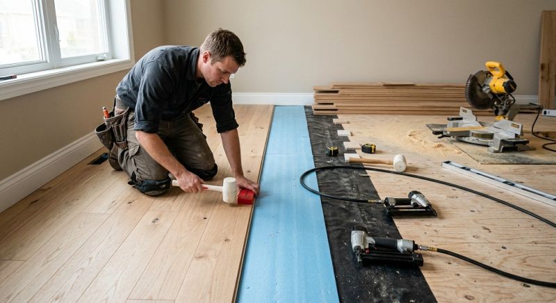 Hardwood Floor Installation in Peyton, CO