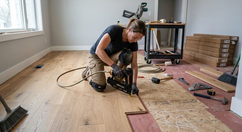 Hardwood Floor Installation in Woodland Park, CO