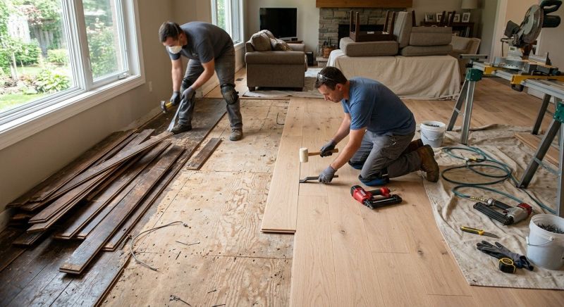 Hardwood Replacement in Larkspur, CO