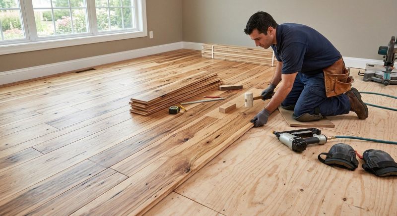 Hickory Floor Installation in Colorado Springs, CO