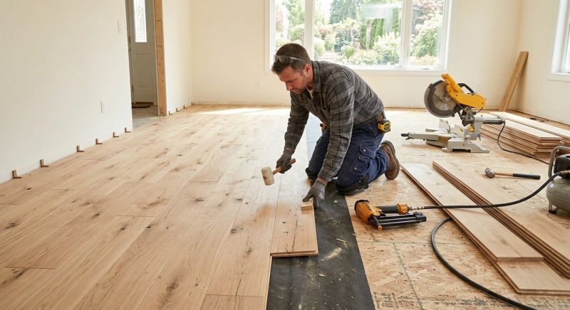Oak Floor Installation in Teller County, CO