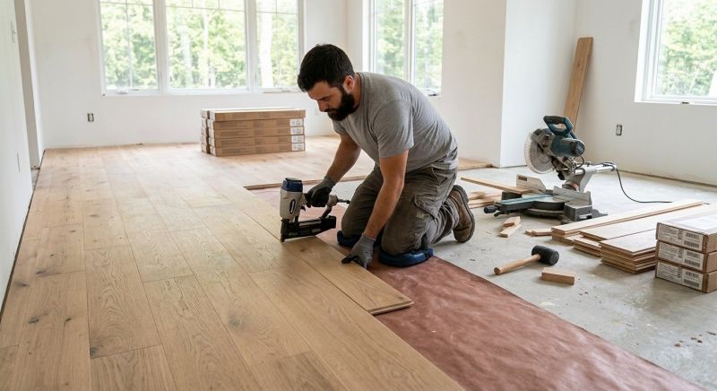 Oak Floor Installation in Teller County, CO