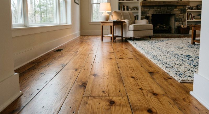 Pine Floor Installation in Colorado Springs, CO
