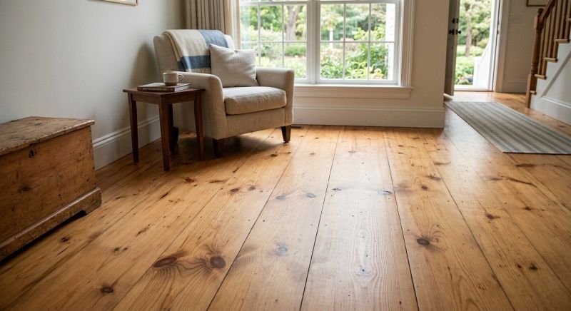 Pine Floor Installation in Colorado Springs, CO