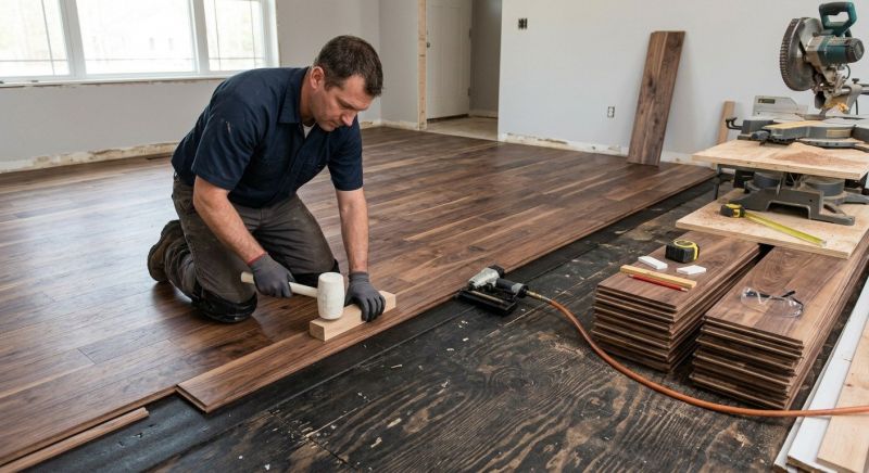 Walnut Flooring Installation in Colorado Springs, CO