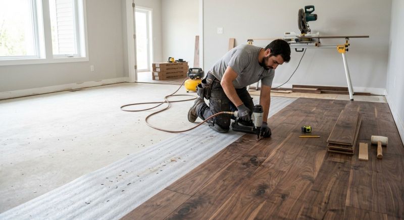 Walnut Flooring Installation in Colorado Springs, CO