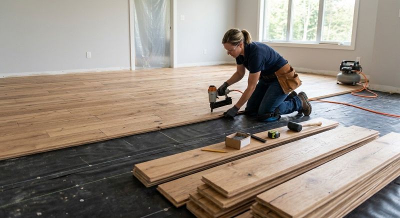 Wide Plank Floor Installation in Colorado Springs, CO