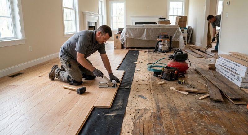 Wood Floor Replacement in Elbert, CO